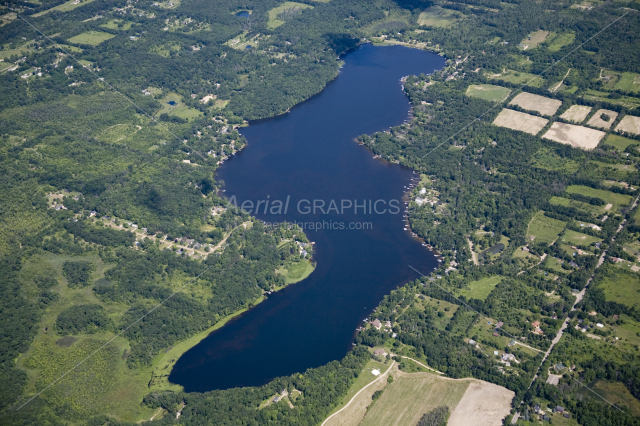 Tipsico Lake in Oakland County, Michigan